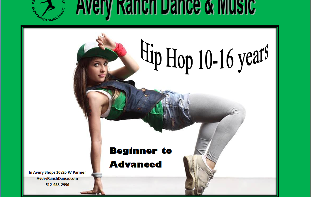 Hip Hop for 10-16 years