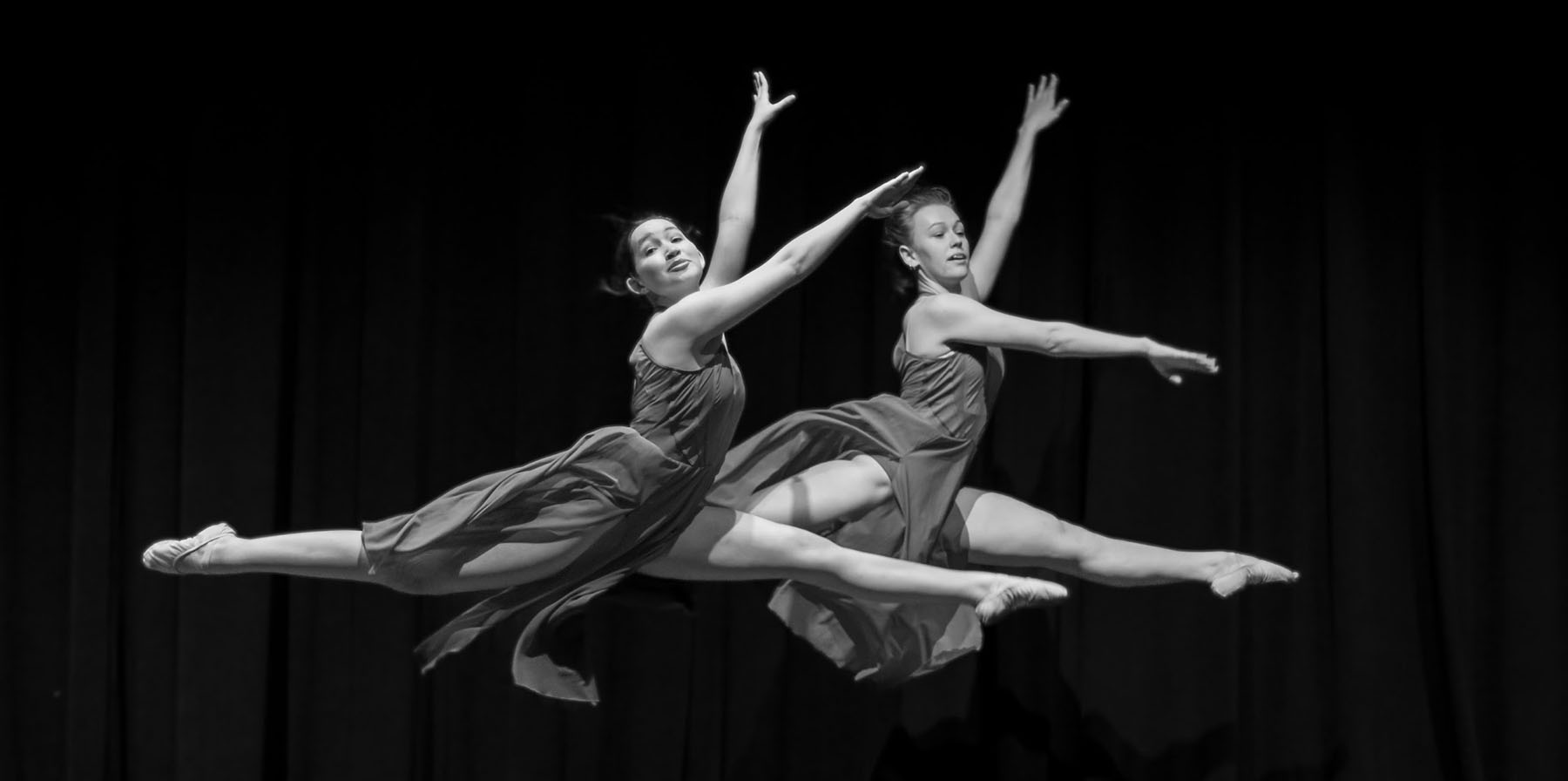 dancers leaping